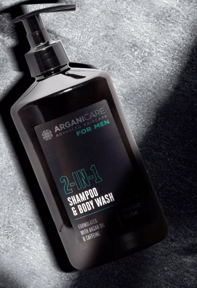 Shampoing 2-en-1 + Gel douche énergisant