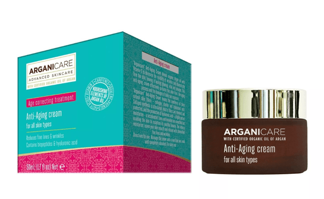 Crème anti-âge visage - Argan