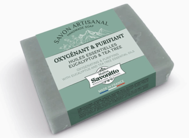 Savon "Oxygénant & Purifiant" Eucalyptus et tea tree