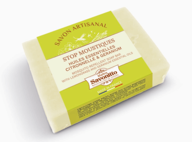 Savon "Stop Moustiques", Citronnelle & Géranium