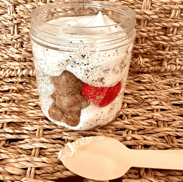 Cire crémeuse gros pot et sa petite cuillère 160 g Amour