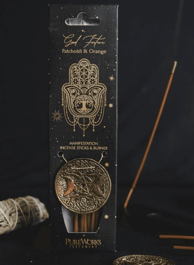 Encens Bâton Esotéric Good Fortune - Patchouli et Orange 25 grs