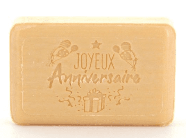 Savonnette joyeux anniversaire 125g