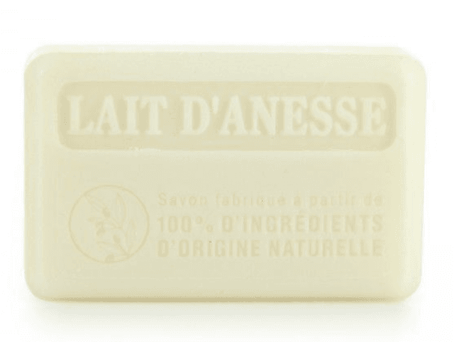 Savon lait d&#039;ânesse bio 100% naturel 125g